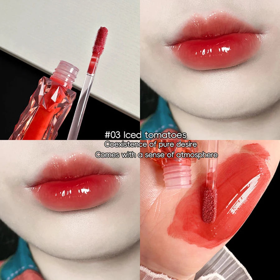 GlassTint – Long-Lasting Mirror Shine Lip Gloss