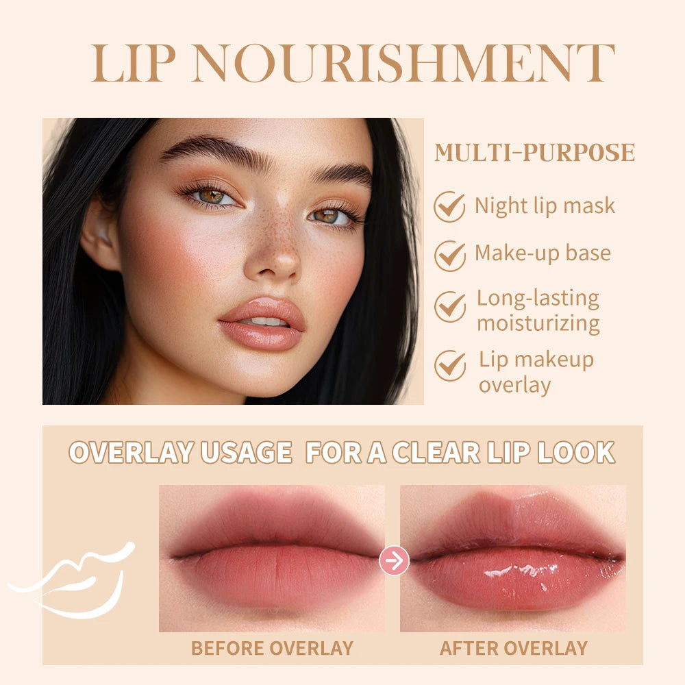 Summer Mirror Lip Gloss & Lip Oil – Moisturizing with Dessert-Inspired Scents