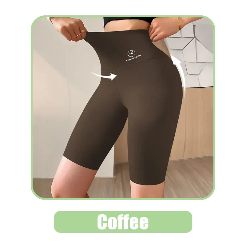High Waist Push-Up Sports Shorts – Stretchy Gym & Yoga Bottoms for Women