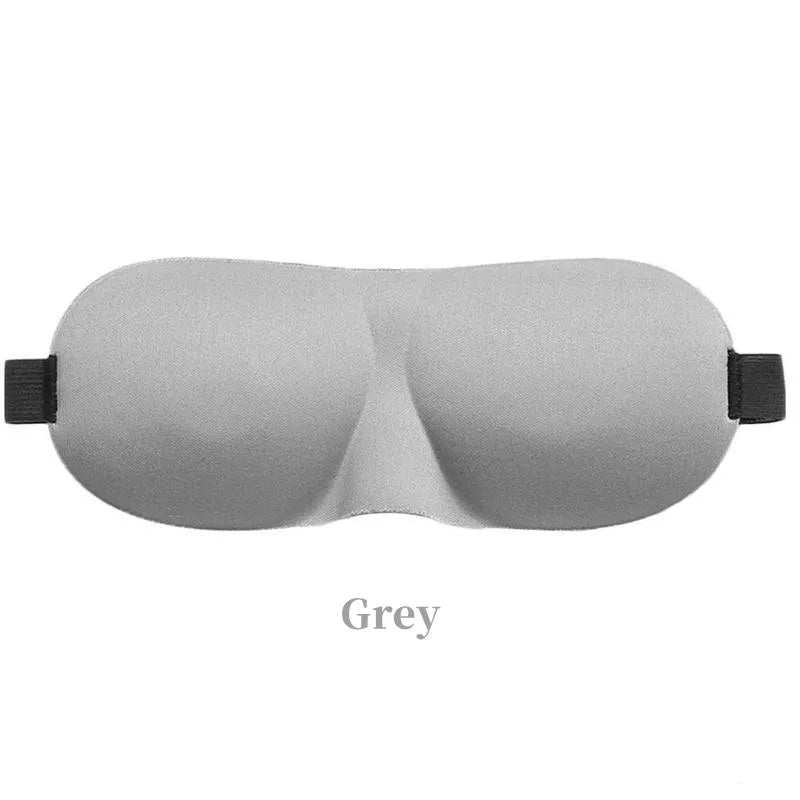 3D Contoured Eye Mask for Sleeping – Light-Blocking Blindfold for Men & Women