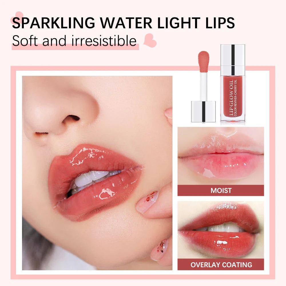 Moisturizing Lip Oil Gloss – Plumping & Nourishing Tint