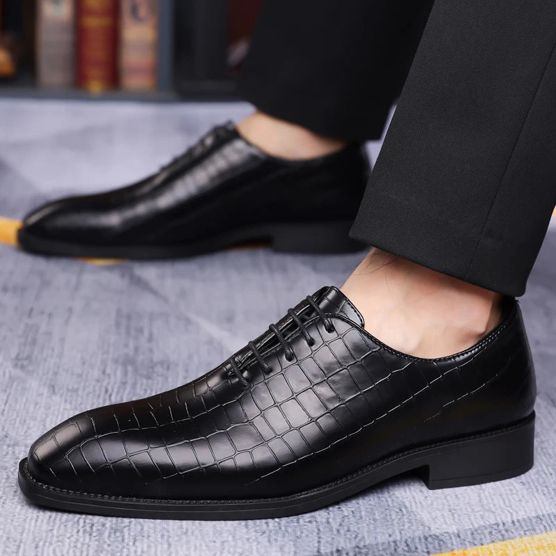 RegalBrogue – Luxury Leather Lace-Up Oxford Shoes