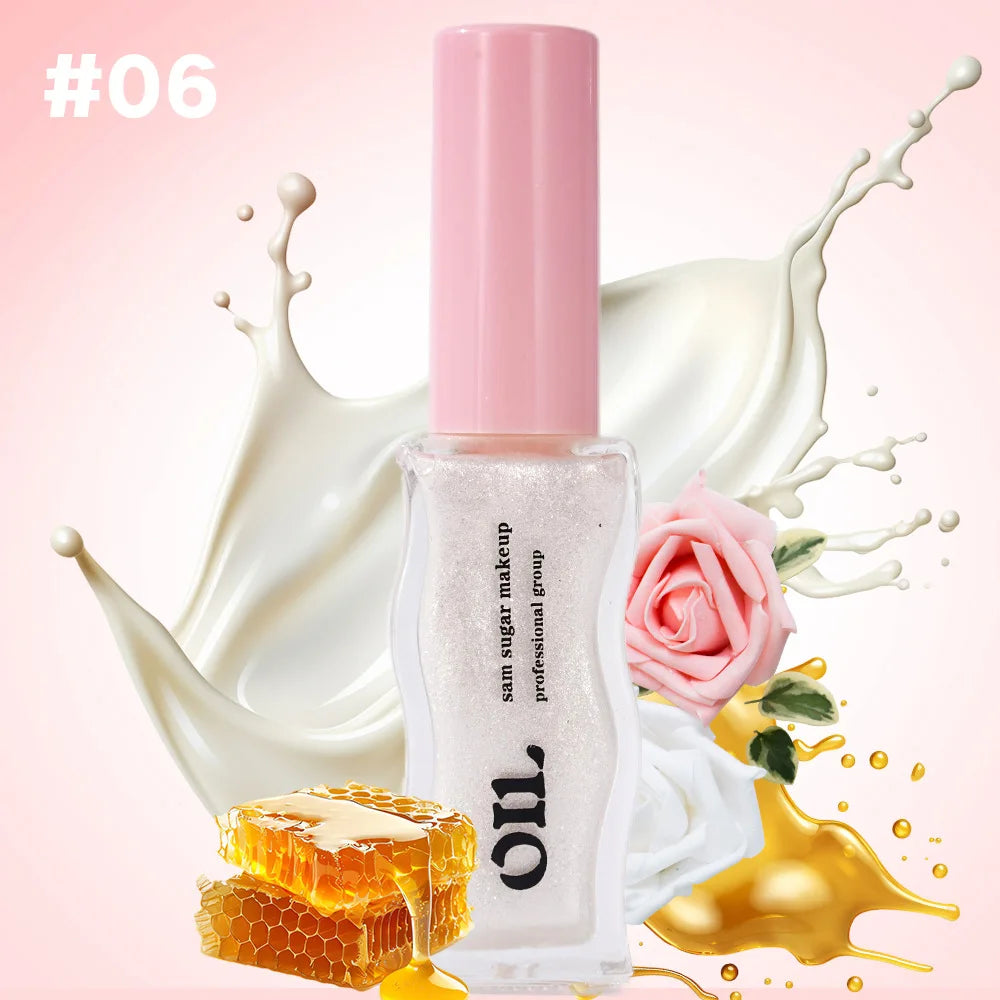 HoneyGloss – Fruity Lip Oil Tint for Plump & Hydrated Lips