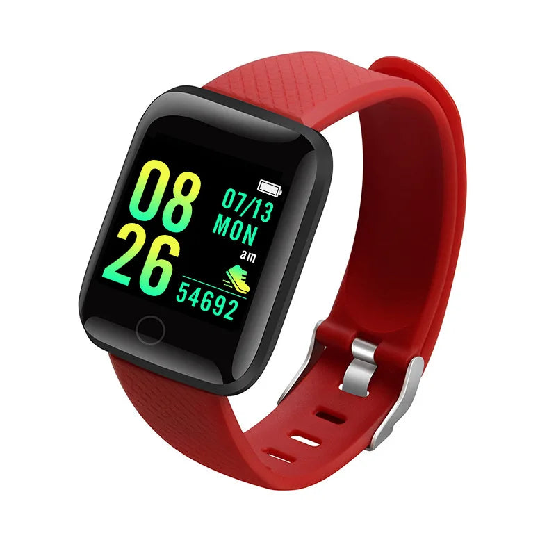 FitPulse 116Plus – Smart Fitness Watch with Heart Rate & Message Alerts