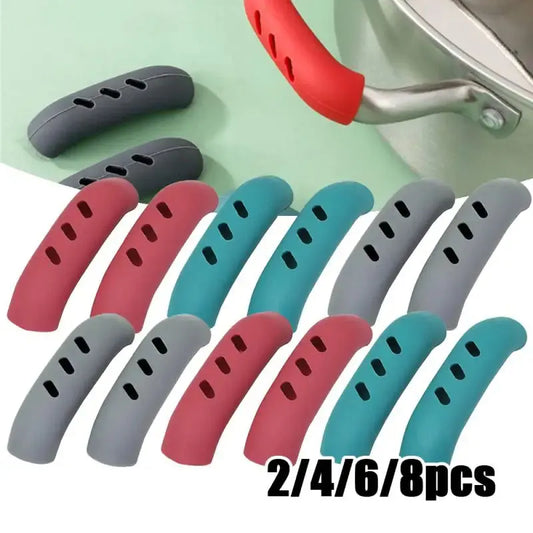 Pan Handle Cover – Heat-Resistant Silicone Grip (2–8pcs)