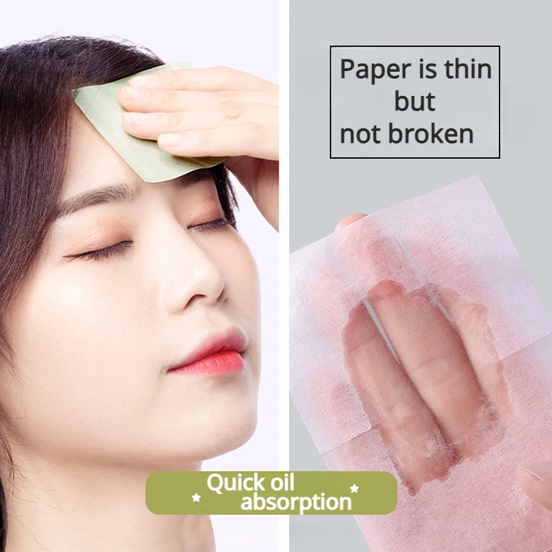Face Wipes – Oil-Absorbing Blotting Sheets (5 Boxes)