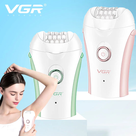VGR 705 Professional Rechargeable Epilator – Smooth Skin Hair Remover for Women