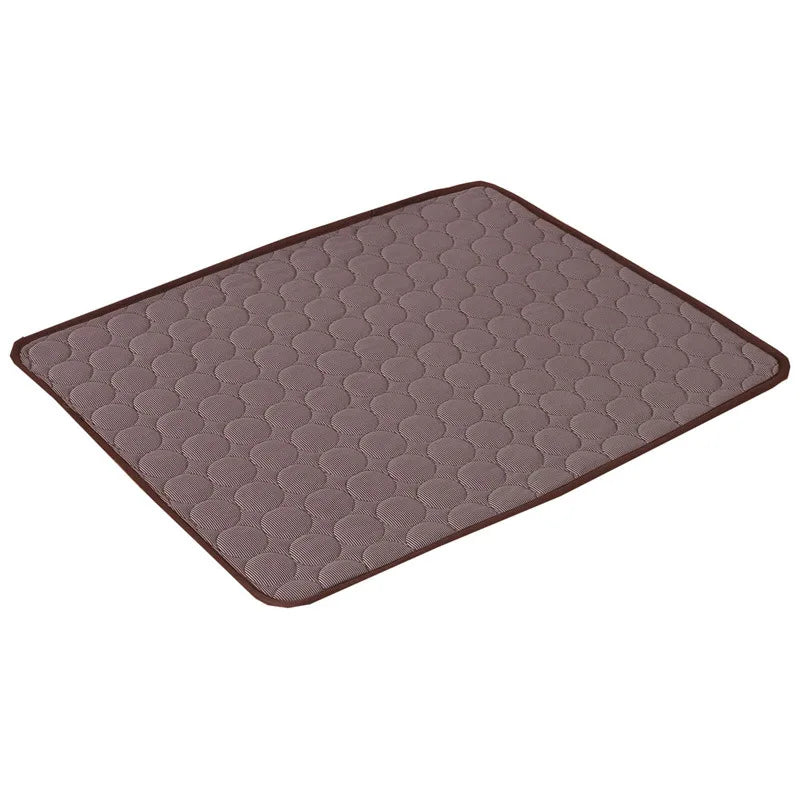 Summer Dog Cooling Mat – Extra Large Cold Bed for Dogs & Cats