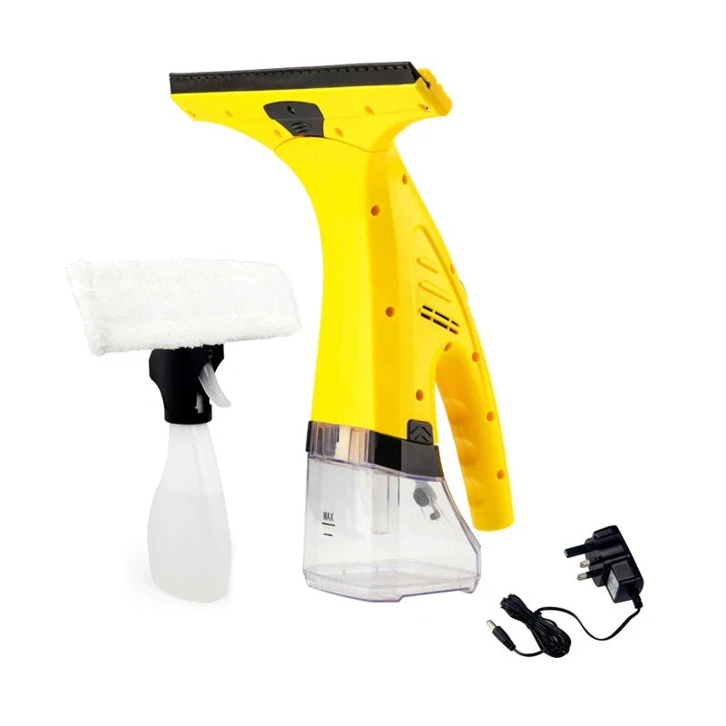Cordless Window Vacuum Squeegee – Rechargeable Glass Cleaner for Showers, Mirrors & Counters