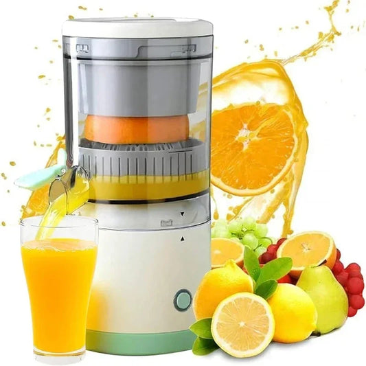 USB Rechargeable Electric Citrus Juicer – Portable Orange & Lemon Juice Press
