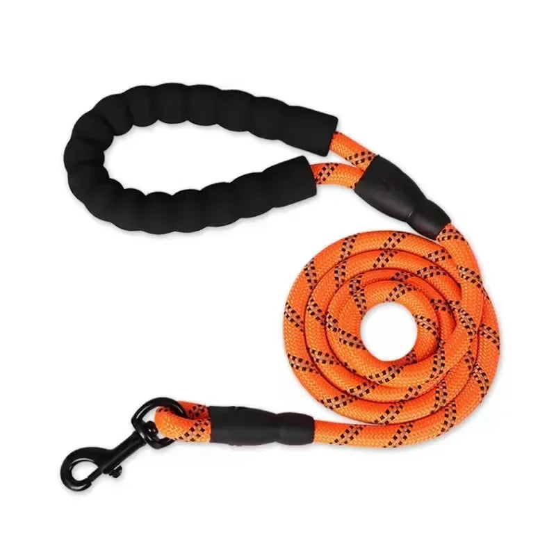 Reflective Strong Dog Leash – Durable Pull-Resistant Leash for Small to Large Dogs