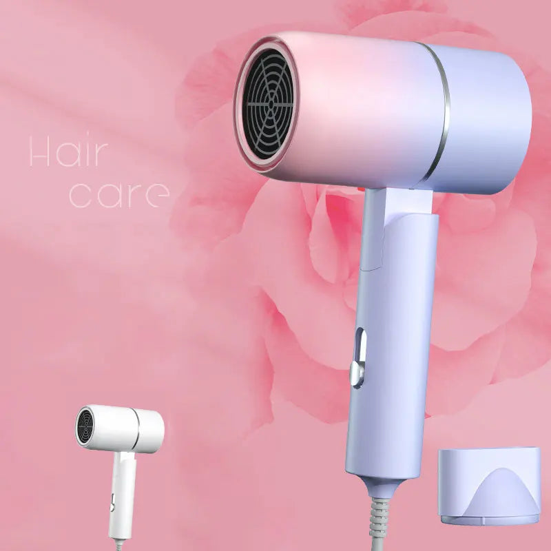 Mini Folding Hair Dryer 750W – Compact Anion Blow Dryer with Travel Bag (220V–240V)