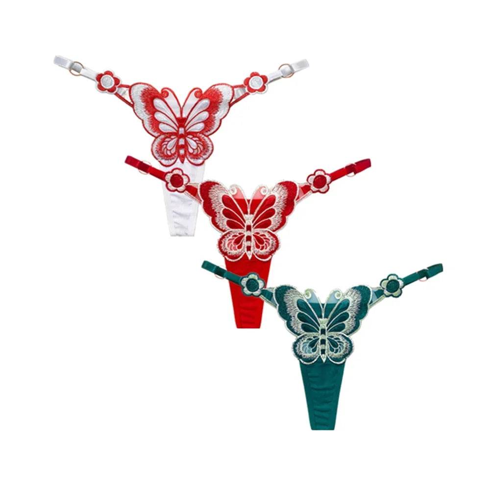 3-Pack Peach Buttock G-String – Adjustable Low-Waist Seamless Thongs