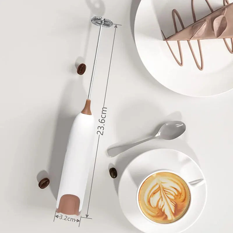 Milk Frother – Handheld Drink Foamer & Whisk