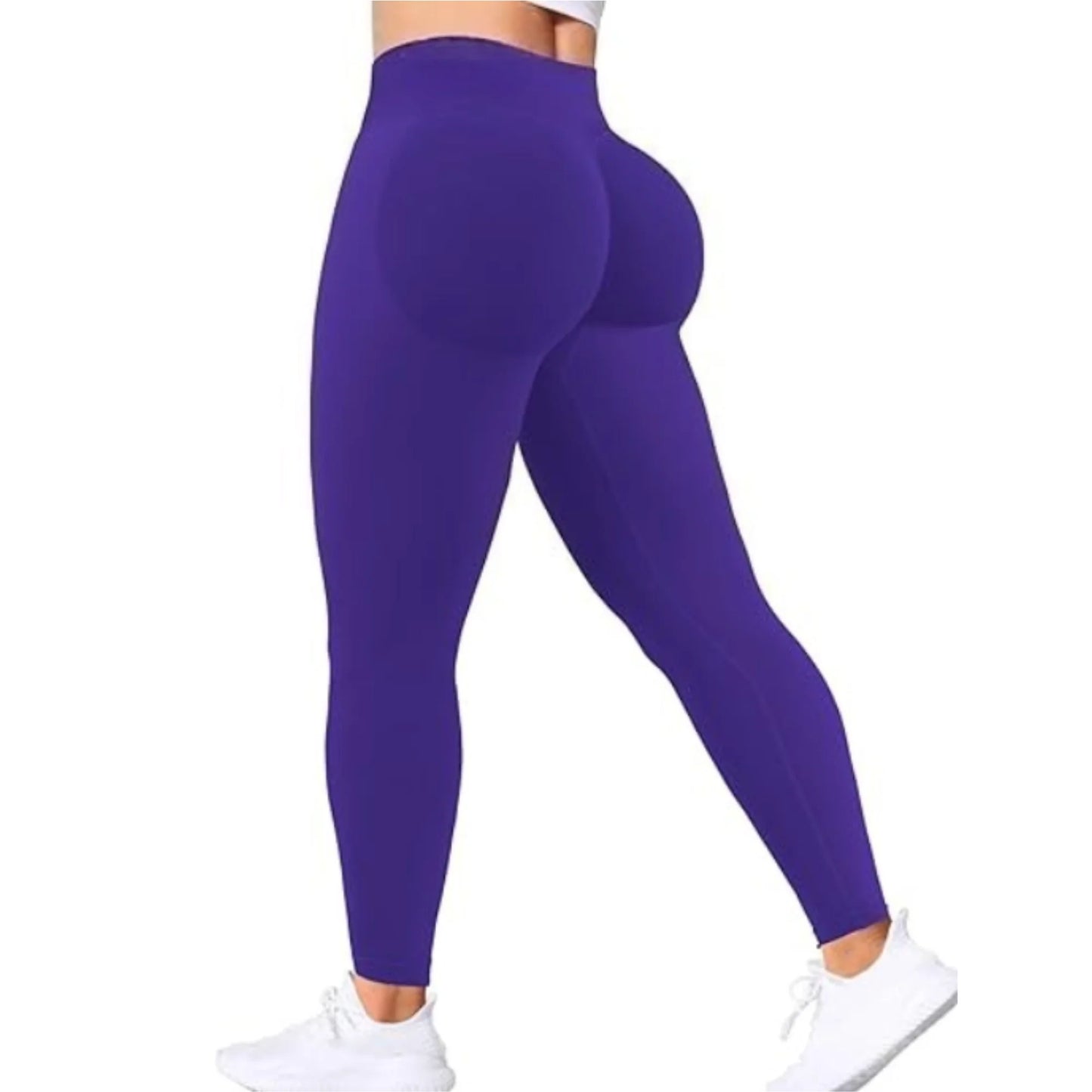 Summer Women’s High-Waist Peach Butt Gym Yoga Pants – Tight-Fitting Solid Color Leggings