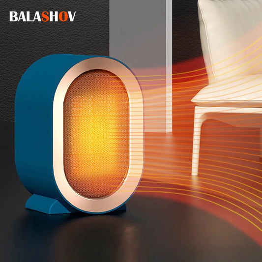 1200W Portable Electric Heater – Mini Room Warmer with Remote Control for Winter Use