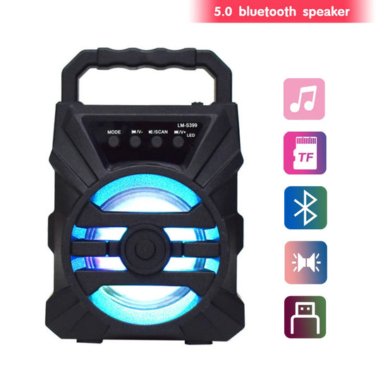 BoomBox 500 – Handheld Bluetooth Speaker with Subwoofer & Karaoke