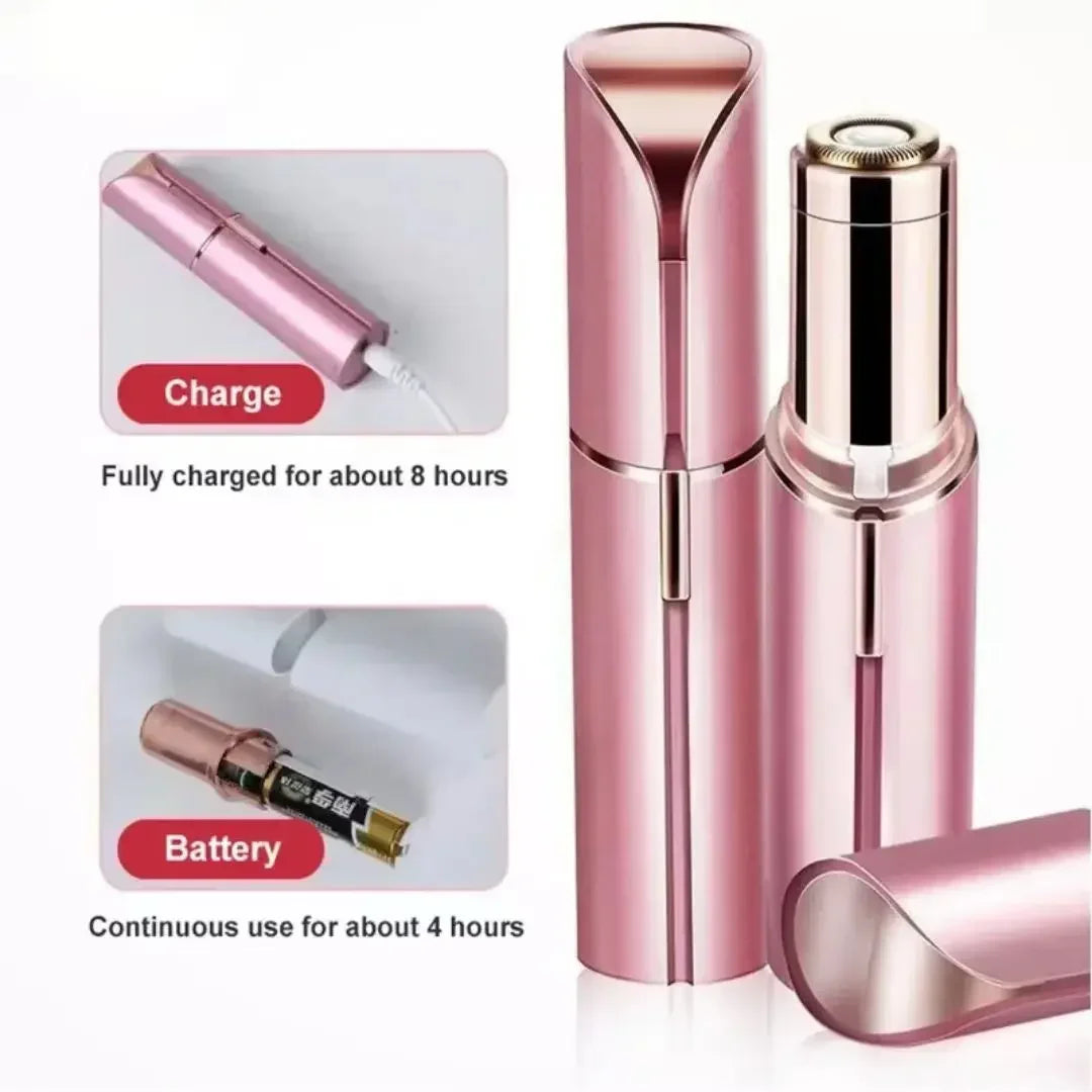 Lipstick-Style Painless Facial Hair Remover for Women