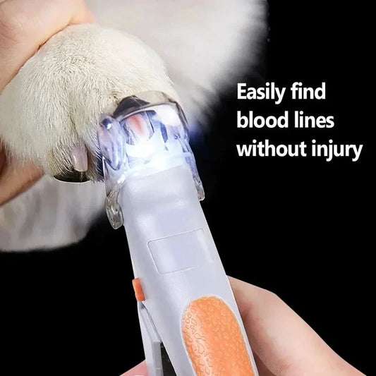 LED Pet Nail Clippers – Professional Nail Cutter for Dogs & Cats