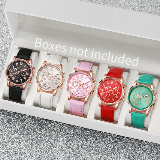 BellaTime – 5PCS Women's Fashion Watch Set