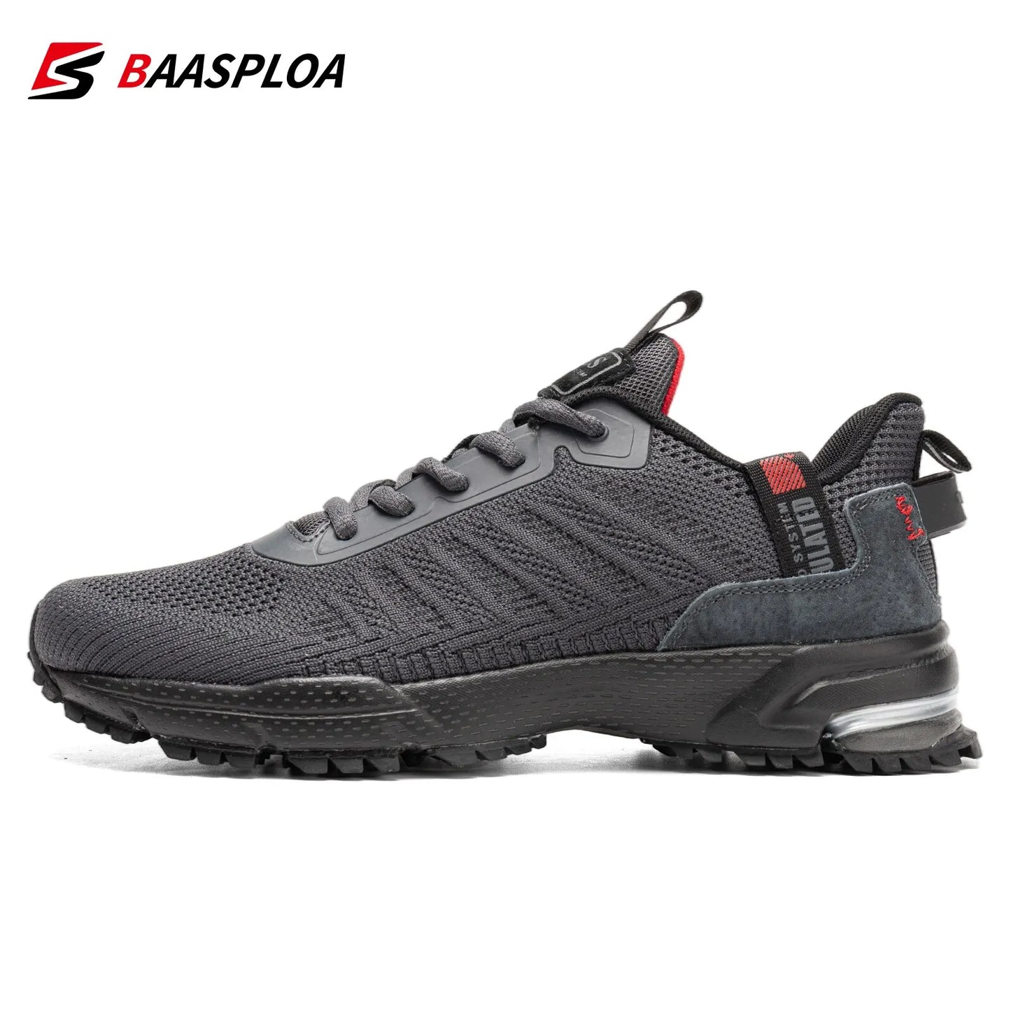 Baasploa SprintPro 2025 – Men’s Lightweight Breathable Running Sneakers