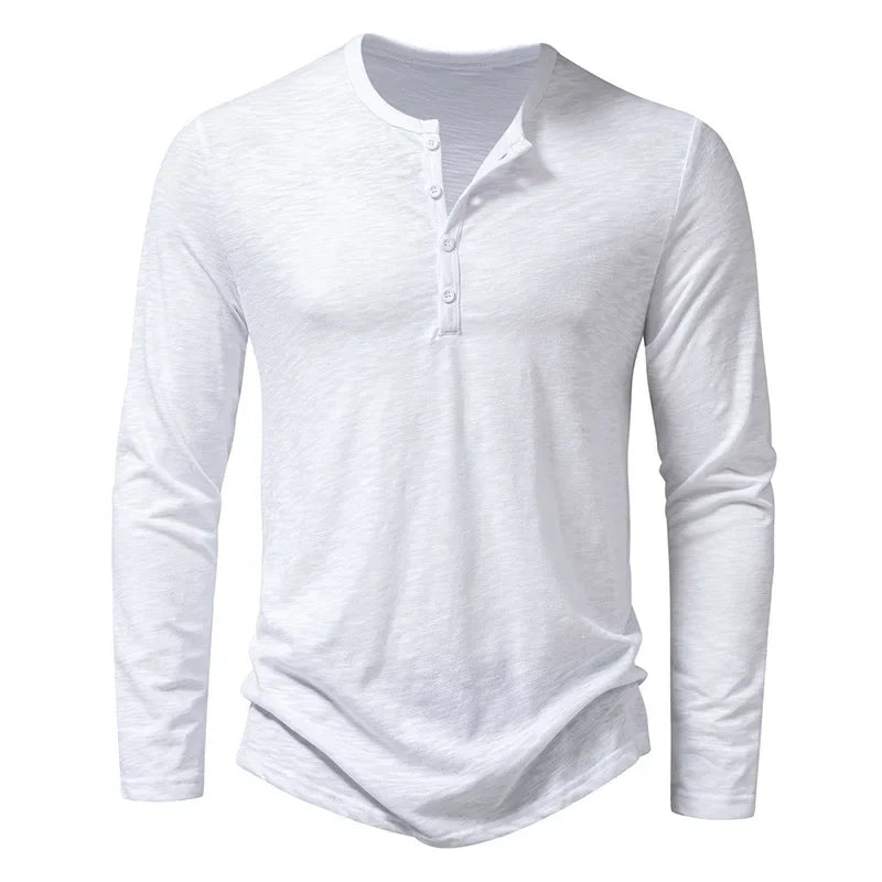 FallForm – Long Sleeve Henley Tee