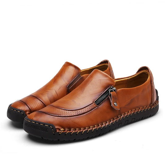 TrailEase – Outdoor Casual Leather Walking Shoes for Men