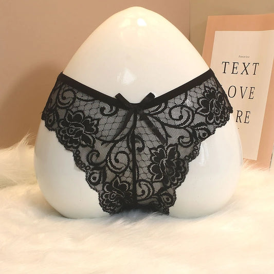 🔥 GlowLace Low-Waist Tanga – Sheer Lace Temptation in Every Curve 🔥