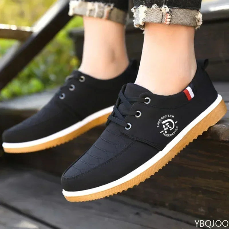 CanvasLift 2025 – Men’s Breathable Platform Sneakers
